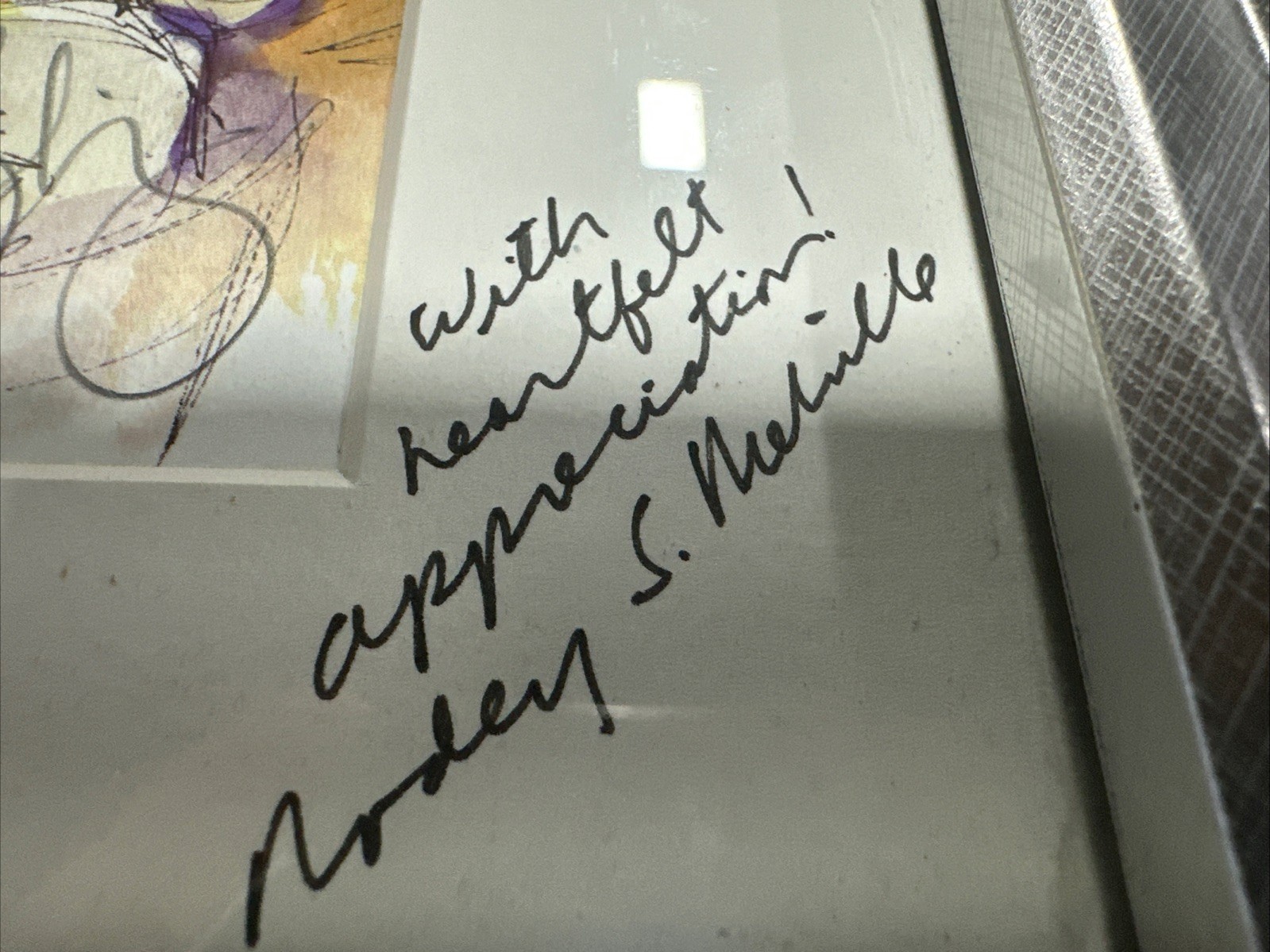 Print Copy Michael Jackson Courtroom Sketch Signed By Artist Vicki Behringer