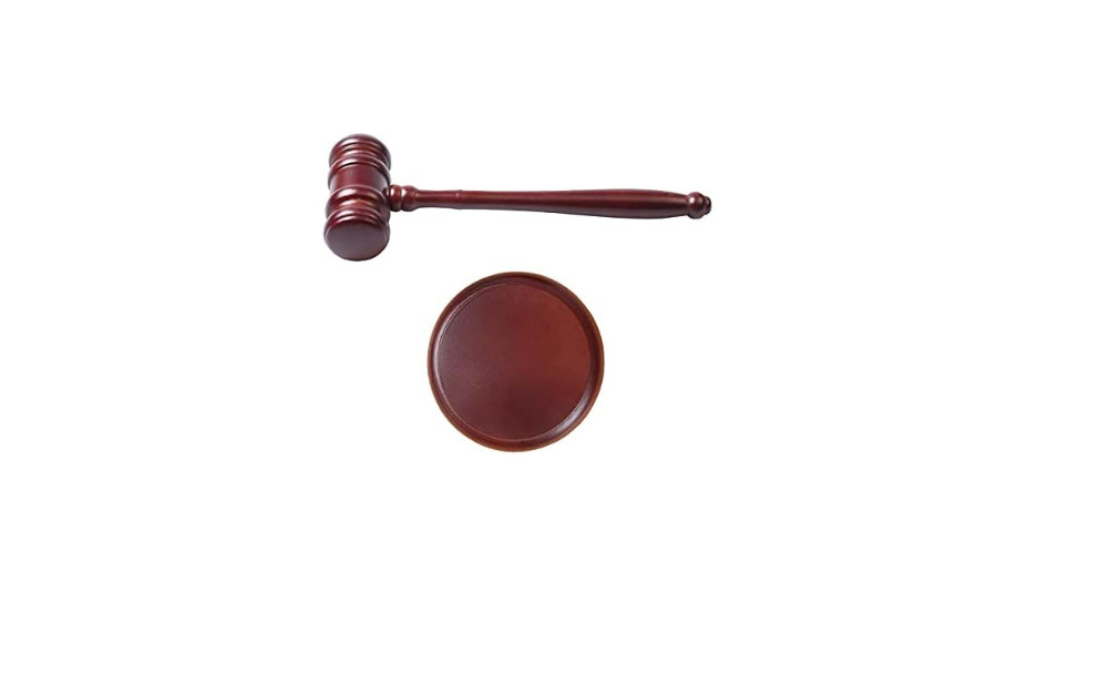 Handmade Wooden Gavel and Block Set Perfect for Lawyer Judge Auction Sale Meetin