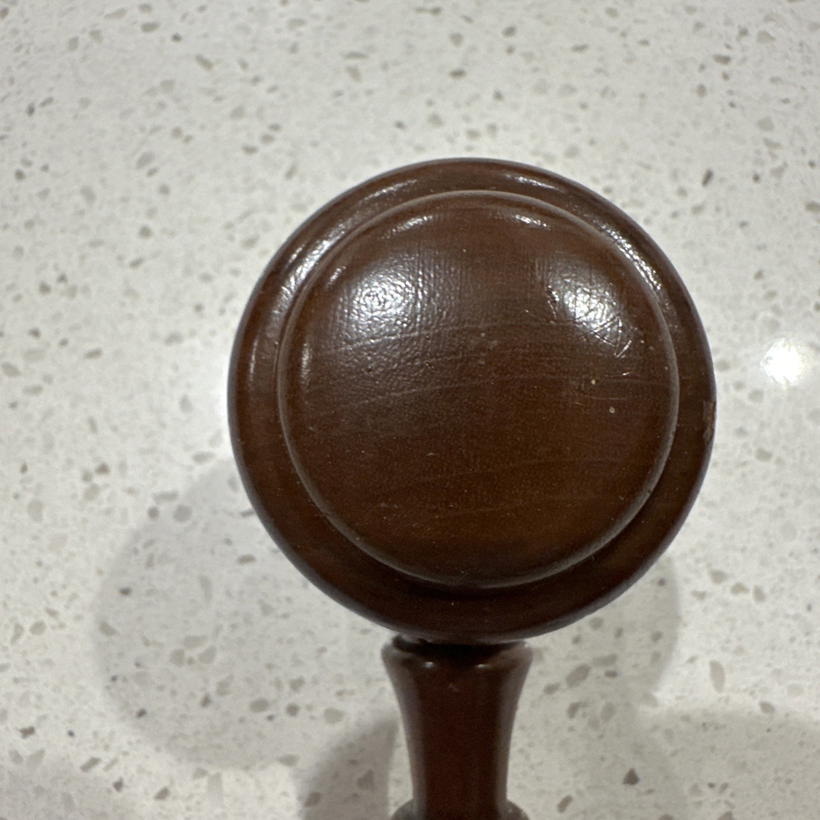 Vintage Wooden Judge’s Gavel Mallet 1990’s 10 Inch Walnut