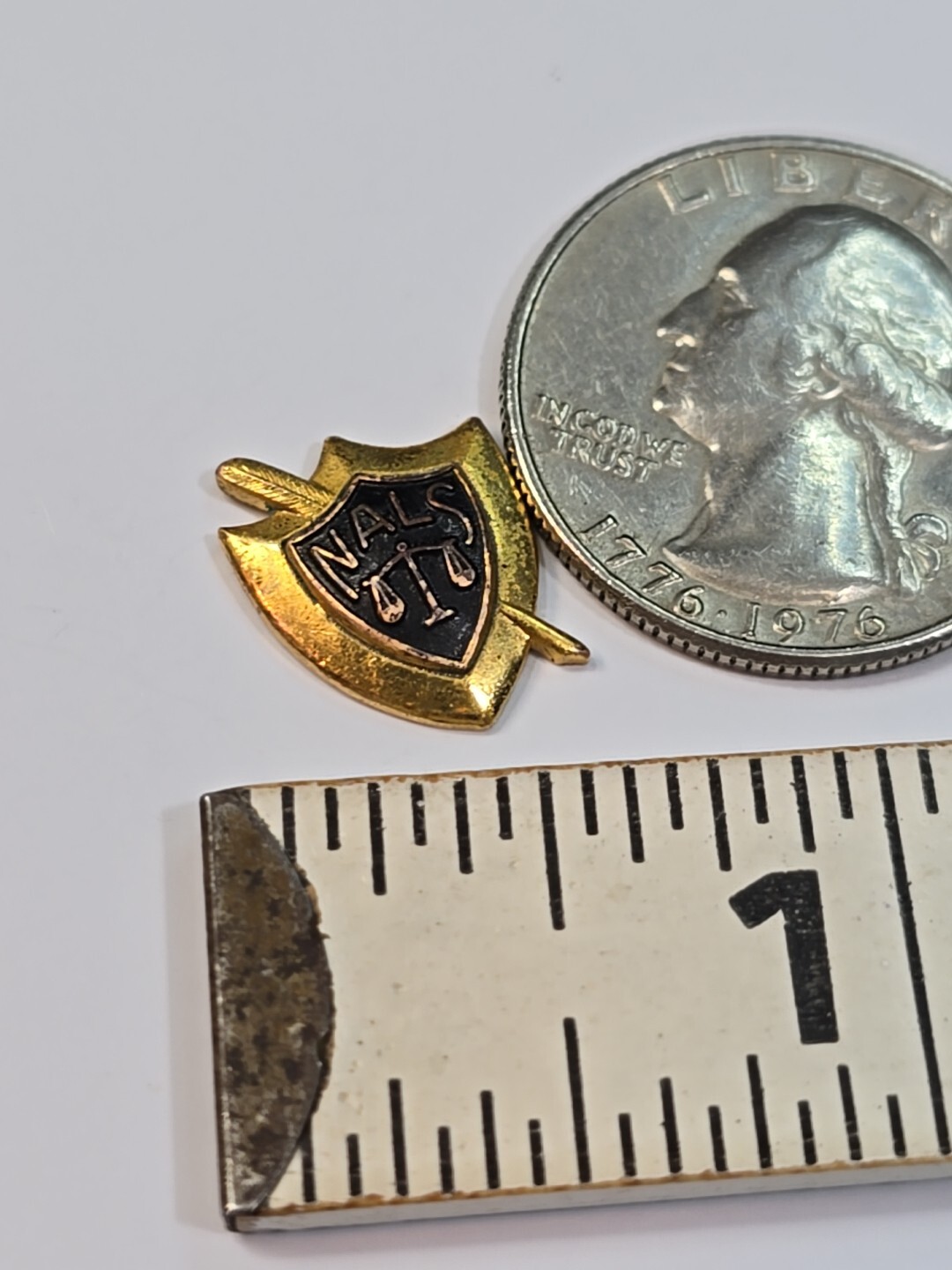 NALS Lapel Pin National Association of Legal Secretaries by Leavens