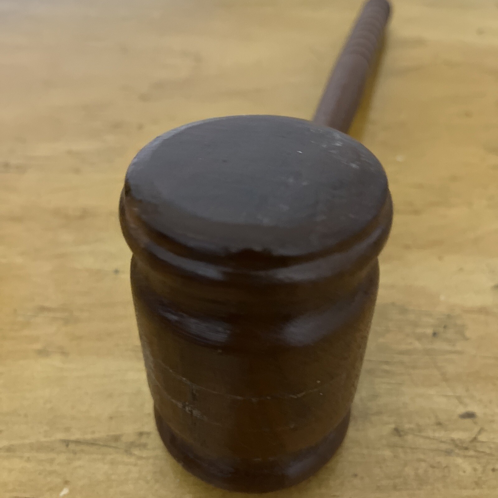 Wood 12.5” Gavel Judge Lawyer Auctioneer Solid Wood