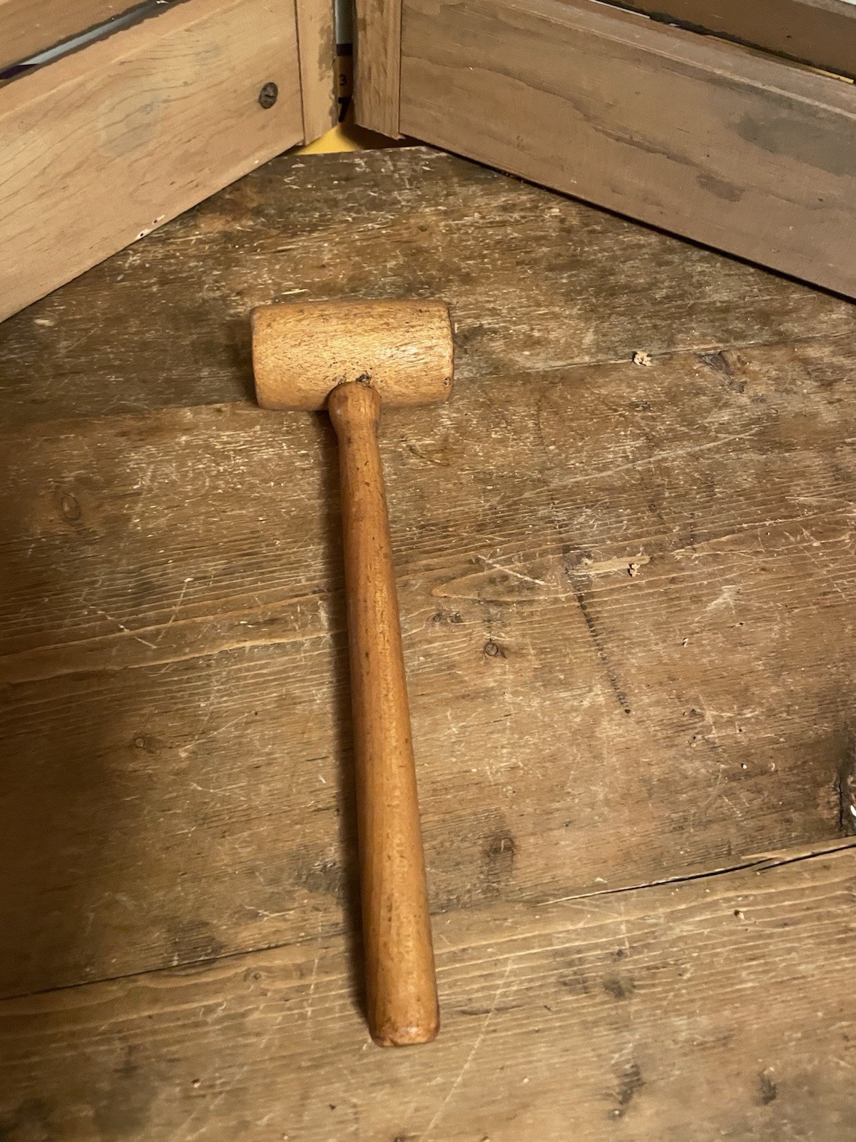 Vintage Light Wood Judge, Auctioneer Gavel Mallet