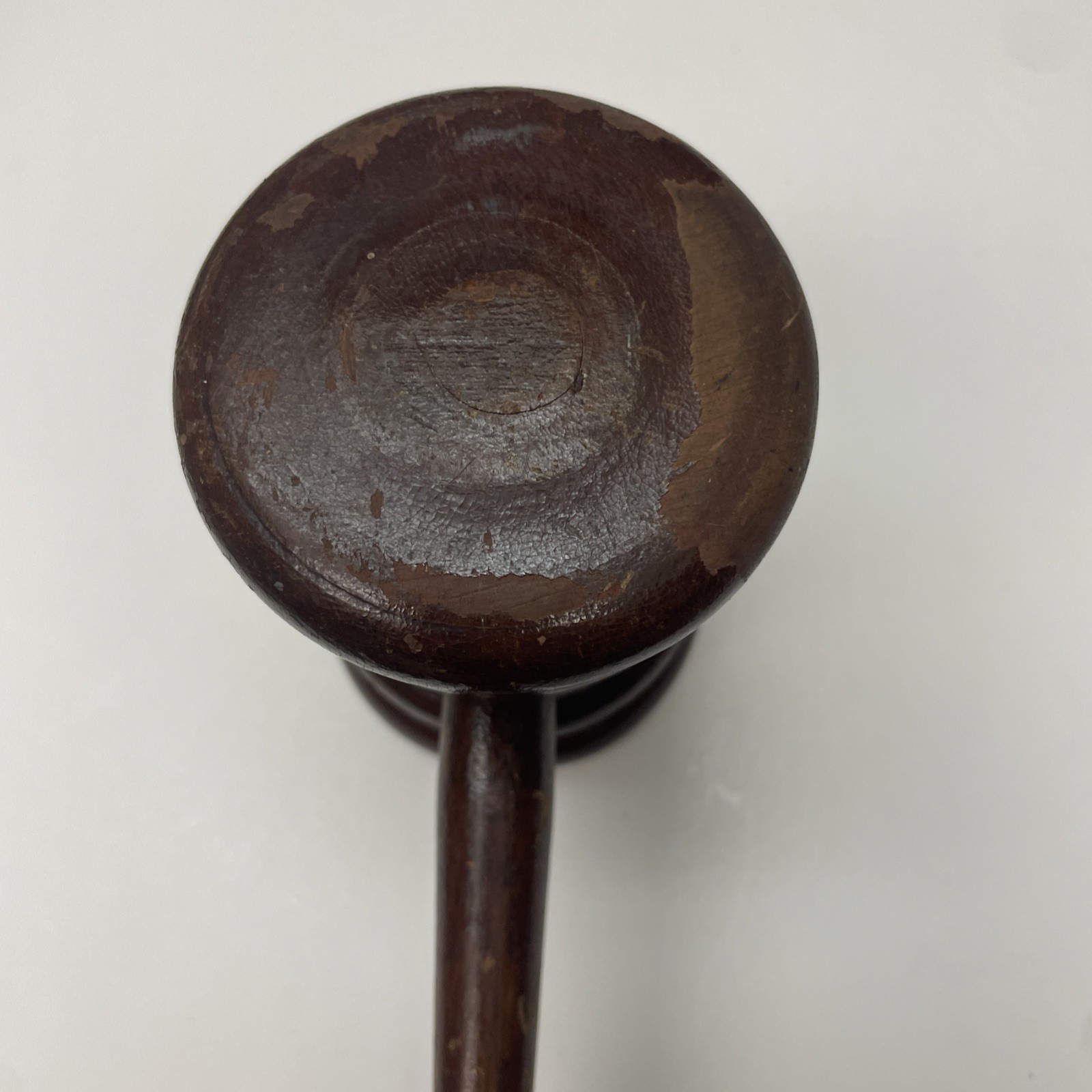 Vintage Wooden Gavel Wood Judge Auctioneer Mallet 11” Meeting Hammer