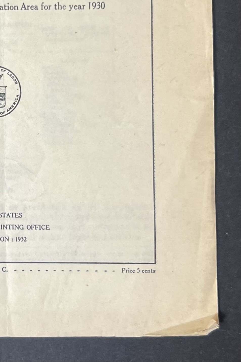 Legal Aid by Glenn Steele 1932 United Dept. of Labor Publication -East Cleveland
