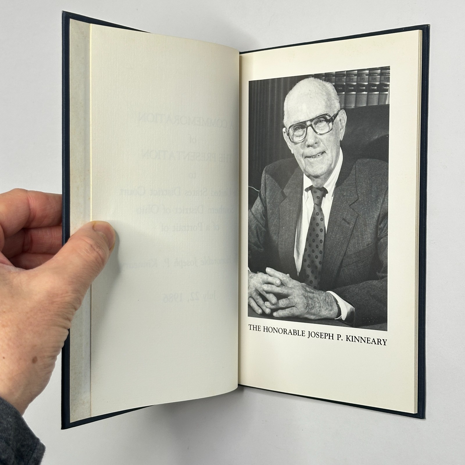Signed Ephemera Grouping – Judge Joseph P. Kinneary, Ohio U.S. District Court
