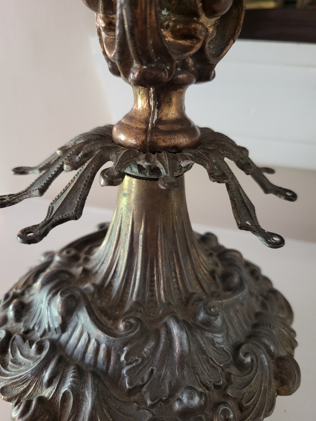 Vintage Cast Metal Arms Of Justice Scale Ornate READ