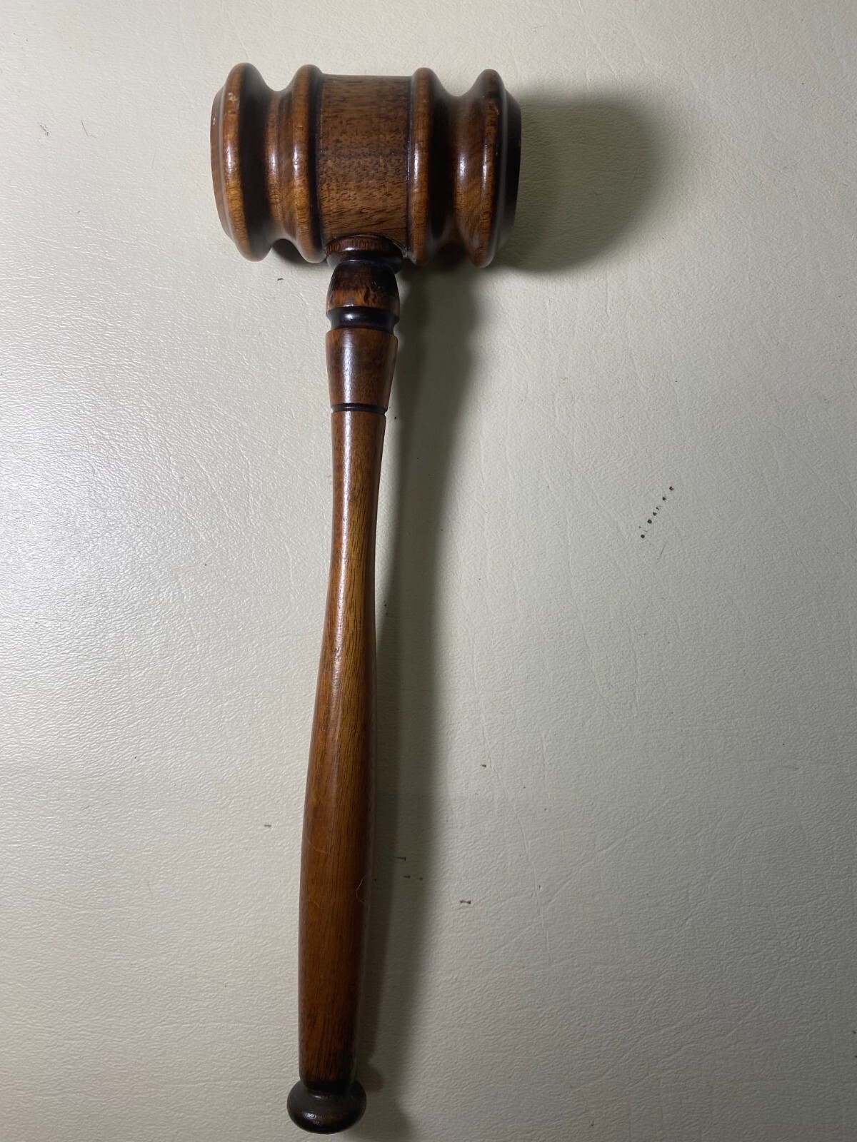 Vintage Wooden Judge’s Gavel Mallet 1990’s