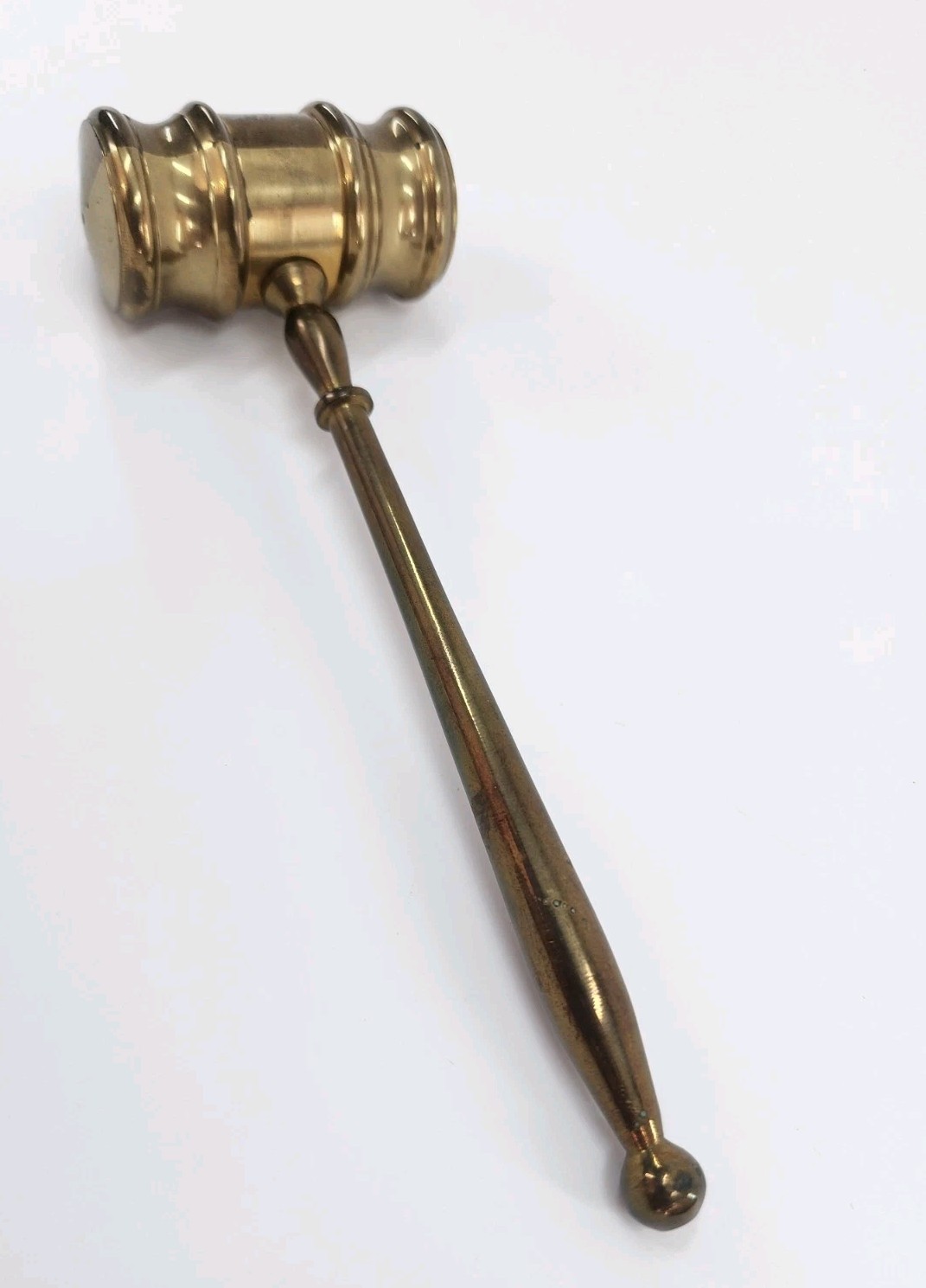 Vintage Brass Gavel Legal Collectible Lawyers & Legal Theme