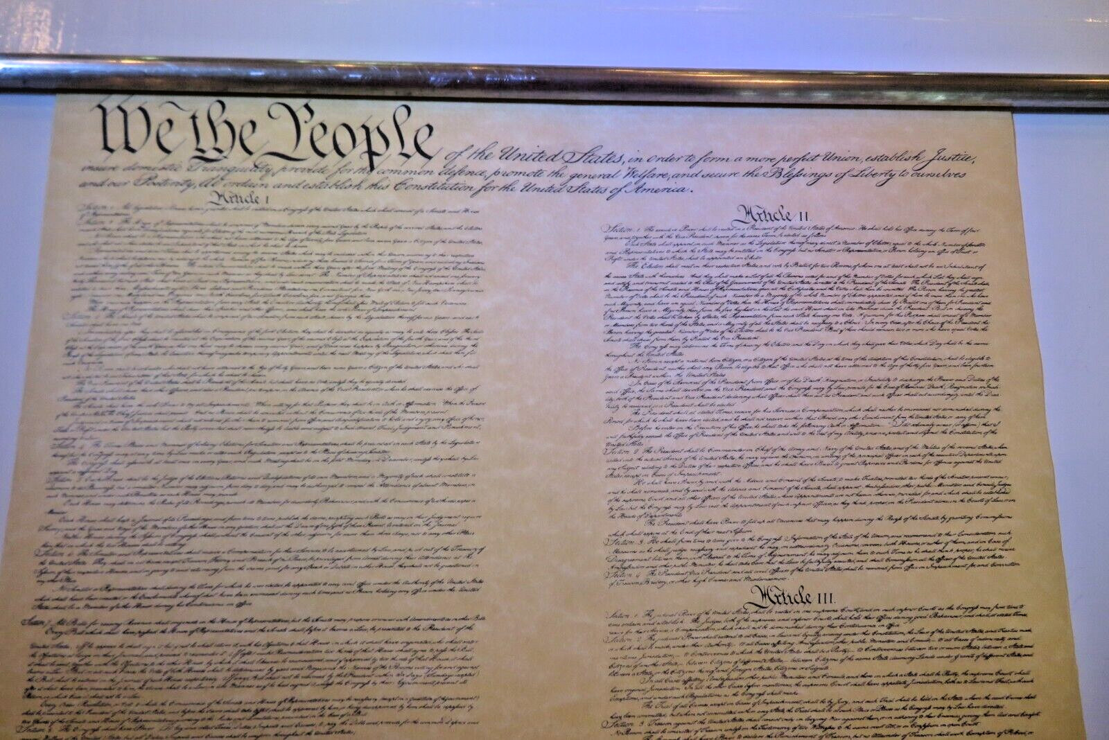 1787 United States CONSTITUTIONS (TWO) «We The People» Replica Kmart Rubbermaid®