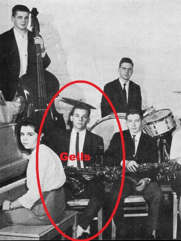 1960’s New Jersey High School Yearbook with J GEILS ~ Photos History Clubs Sport