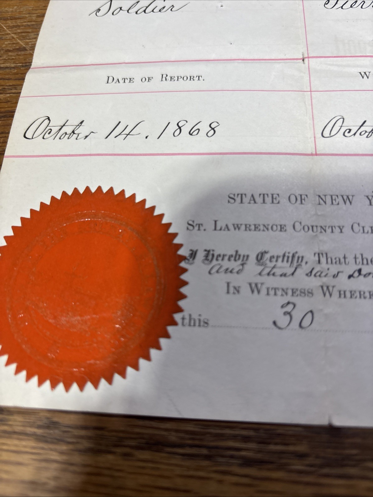 Transcript Of Alien’s Report 1921 USDOS Passport 1888 Sealed Donald Brown Englan