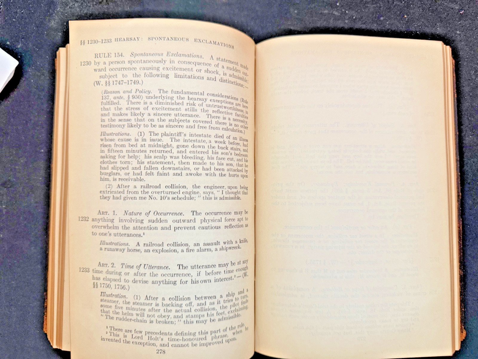 Wigmore’s Pocket Code of Evidence Law 1st Ed 1910