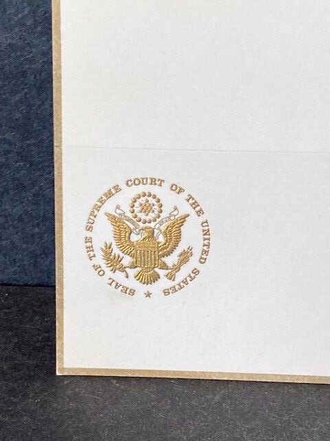 Unique Folding Place Card 3.5 by 3 w. Seal