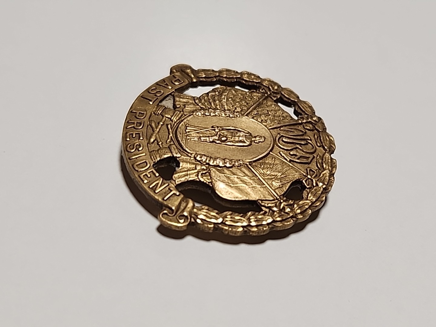 Rare Vintage Rolled Gold WBA Women’s Bar Association – Past Presidenr Pin Badge