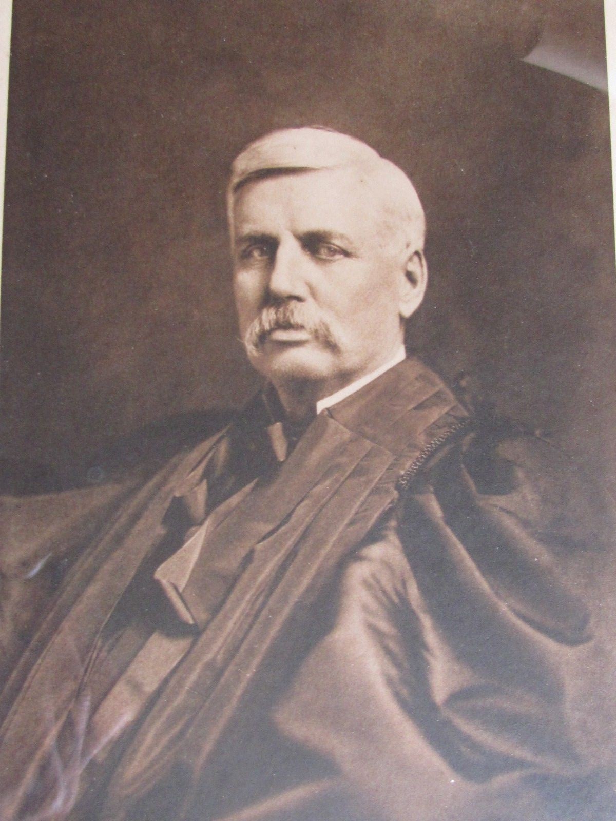 1910’S FRAMED SIGNED PHOTO JOHN P HAND ILLINOIS SUPREME COURT – CAMBRIDGE ILL