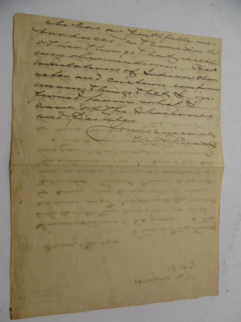 1907 William Henry Beatty Autograph Letter Signed Chief Justice California ALS