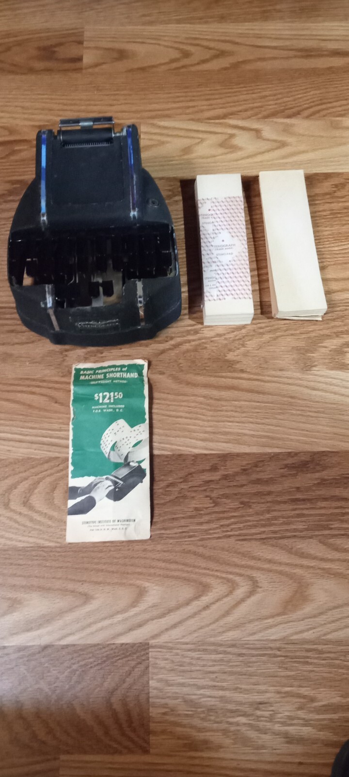 Vintage Stenograph Machine The Stenographic Machines In. Chicago USA Original