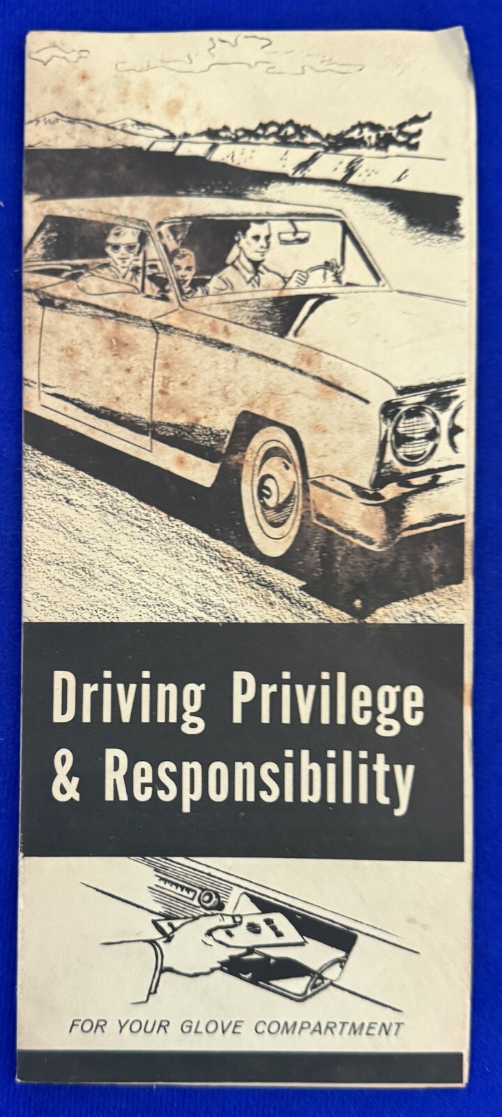 Vintage 1962 State Bar of California Report Driving Privilege Office Pamphlet