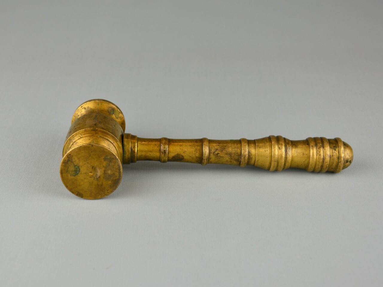 Antique bronze auction or judge hammer,19thC