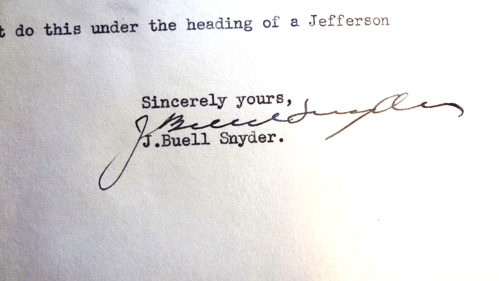 Historic Find~ 1936 CONGRESS HOUSE of REPRESENTATIVES LETTER to EDWARD DUMBAULD