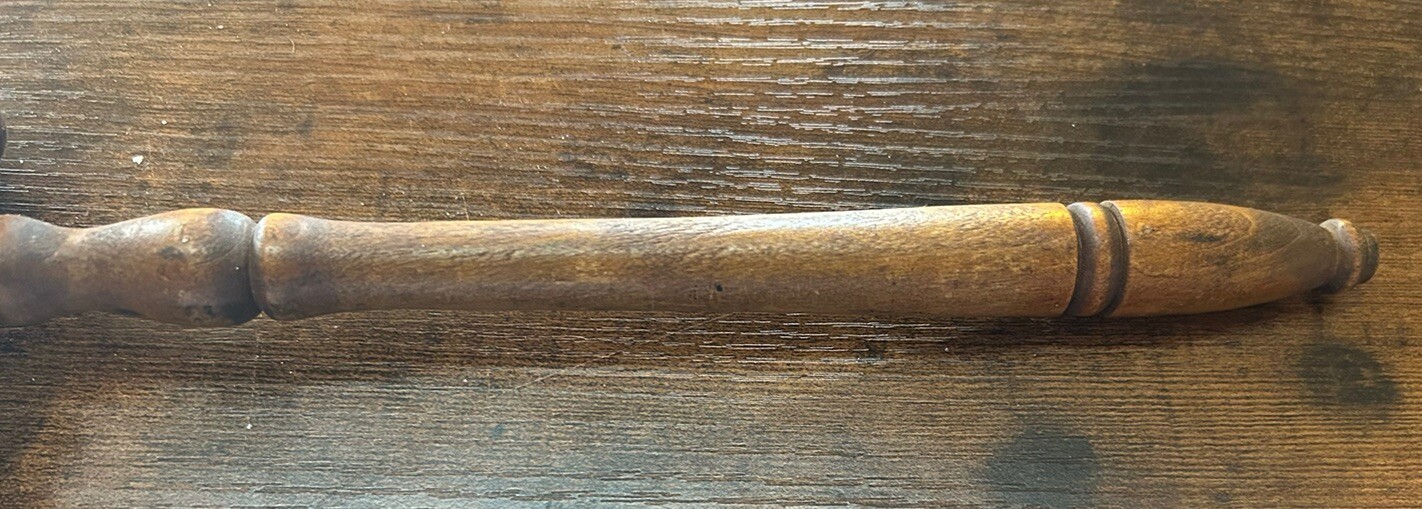 UNBRANDED 11″ WOOD GAVEL AUCTION LAW JUDGE VINTAGE