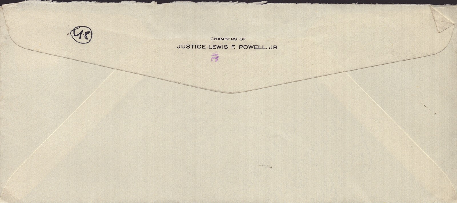 LEWIS F. POWELL JR. – TYPED LETTER SIGNED 09/23/1974