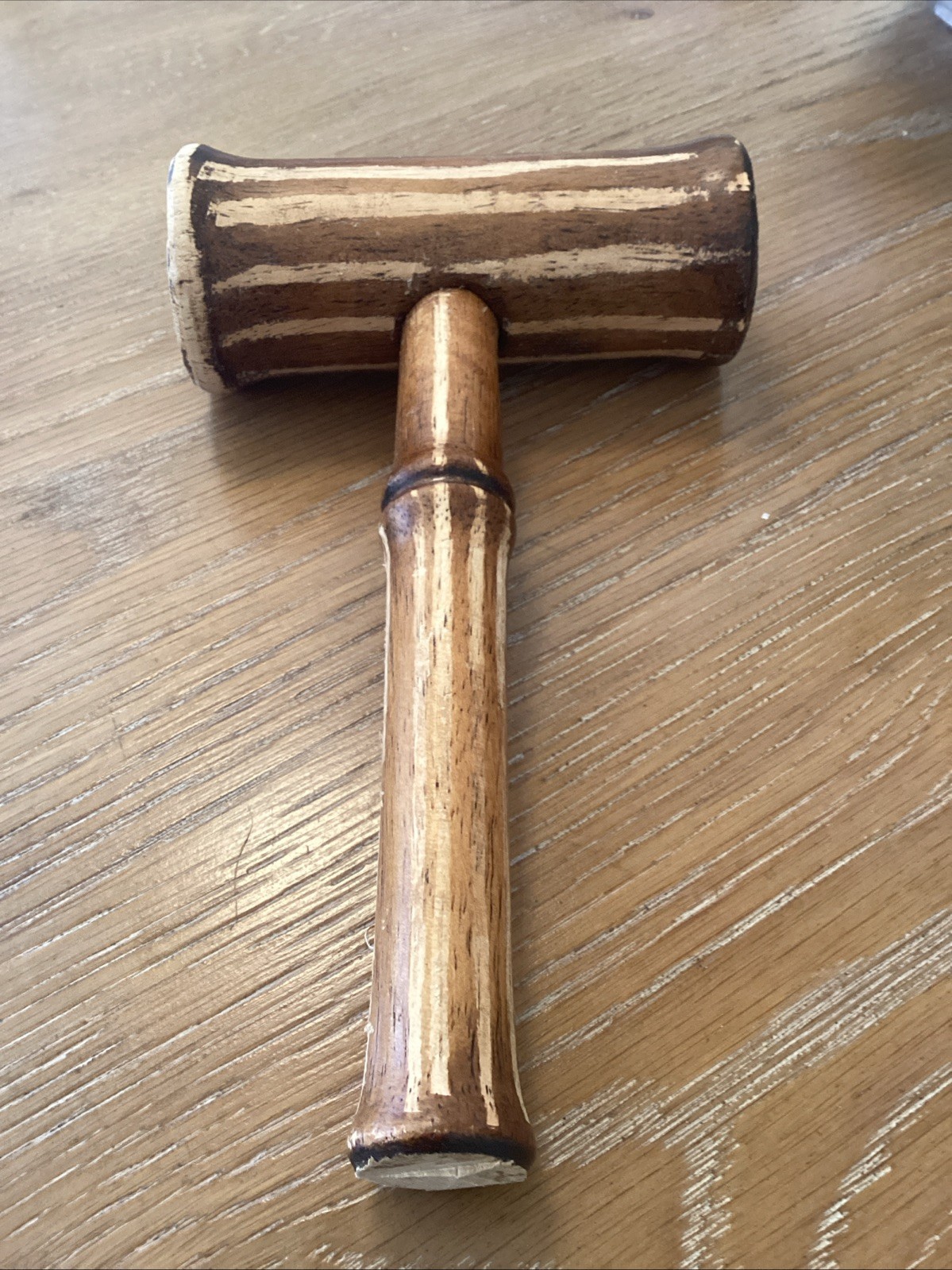Handmade Mallet Wooden Judge Gavel 7 1/2”” Long 5”” Wide