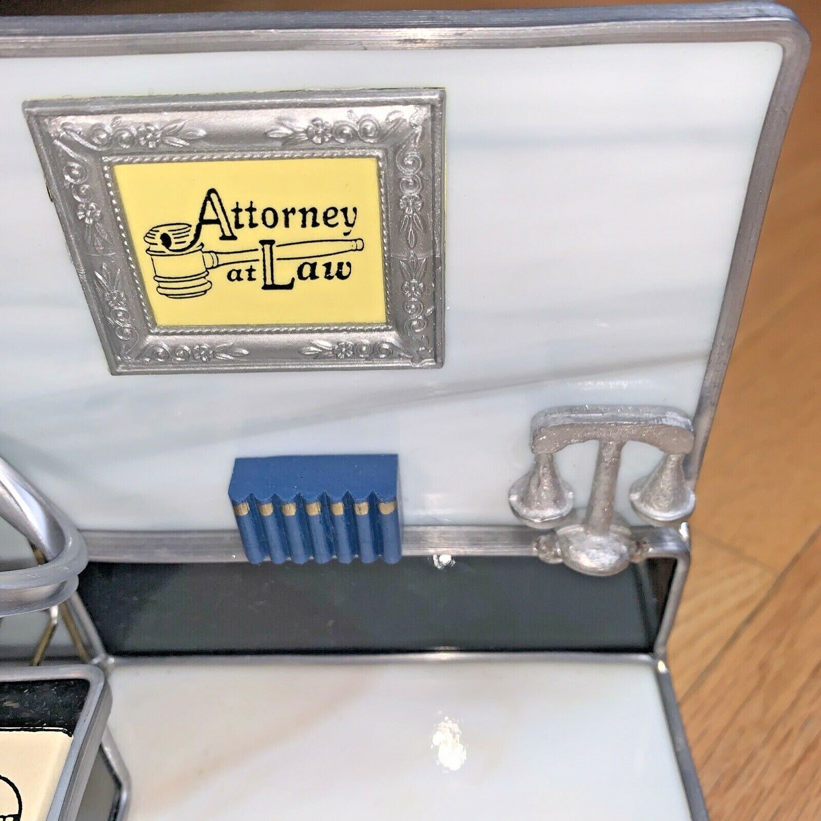 Unique ATTORNEY AT LAW Desk Paper Holder – CUSTOM MADE / UNIQUE