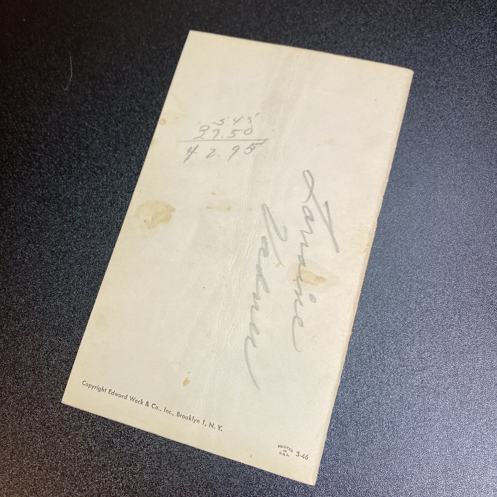 1950’s Minnesota State Board of Hairdressing Beauty Examiners Laws Pamphlet VTG