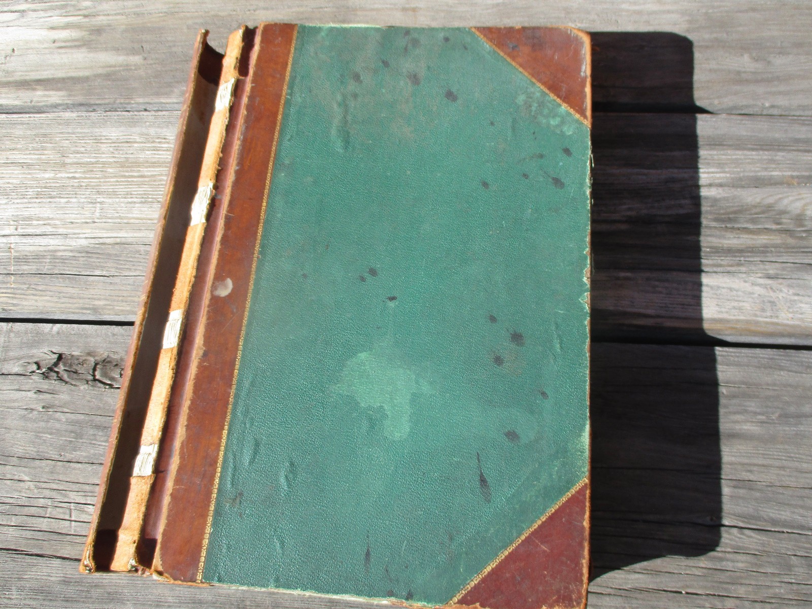 1879 Nodaway County Missouri Circuit Court Clerk’s Docket, large volume