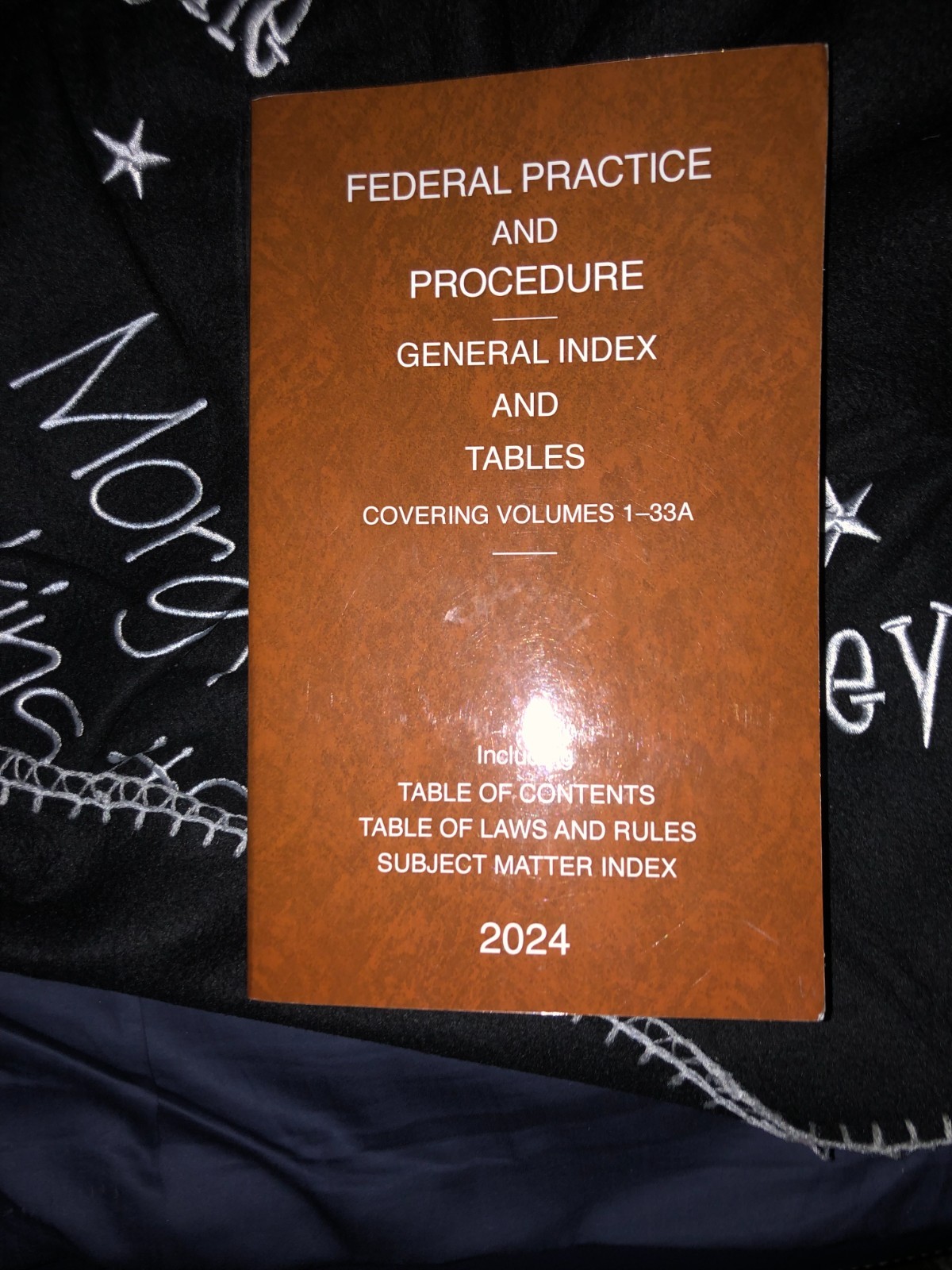 Thomson Reuters Federal Practice and Procedure, Wright & Miller General Index