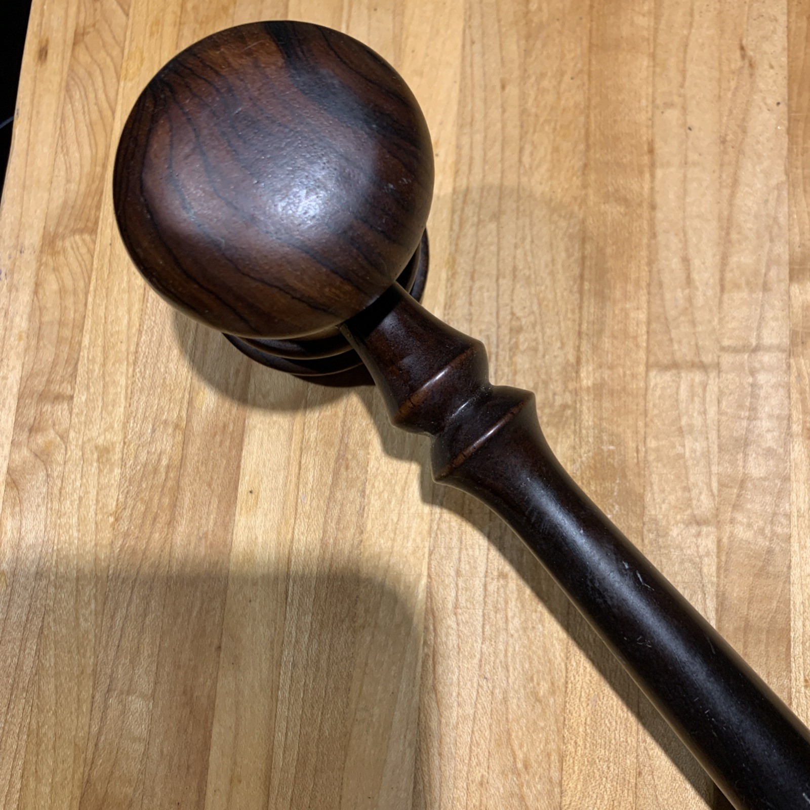 Solid Hardwood Auctioneer or Judge’s Gavel – Excellent Condition 11”