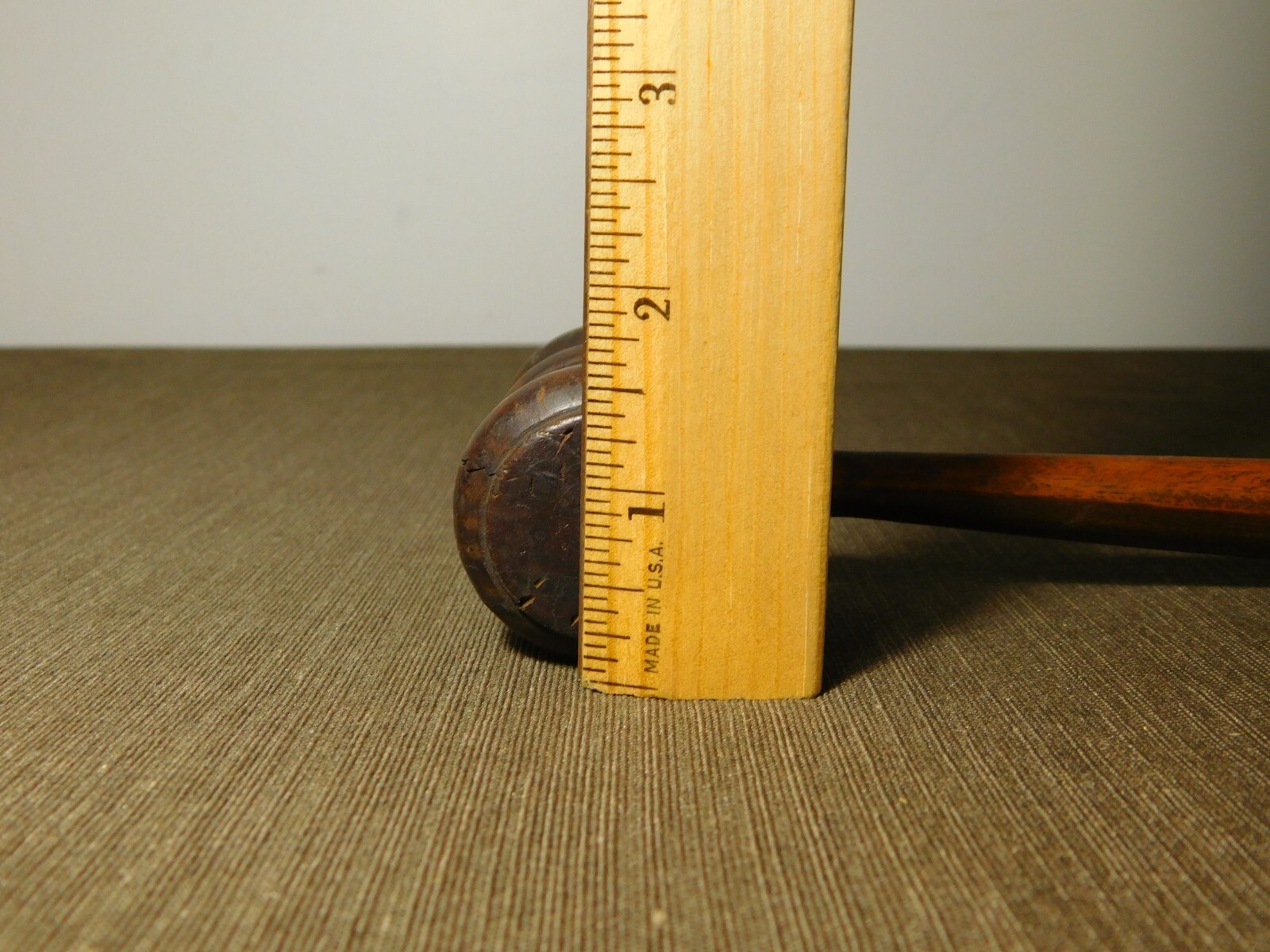 VINTAGE JUDGE LAWYER AUCTIONEER 9″ LONG WOOD GAVEL