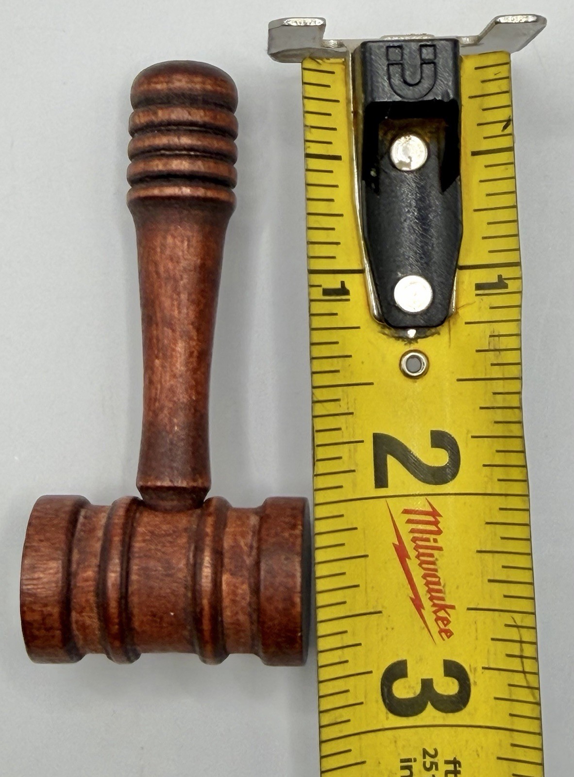 Mini Judge Gavel Wood Gavel Toy for Lawyer or Auction Costume Accessory