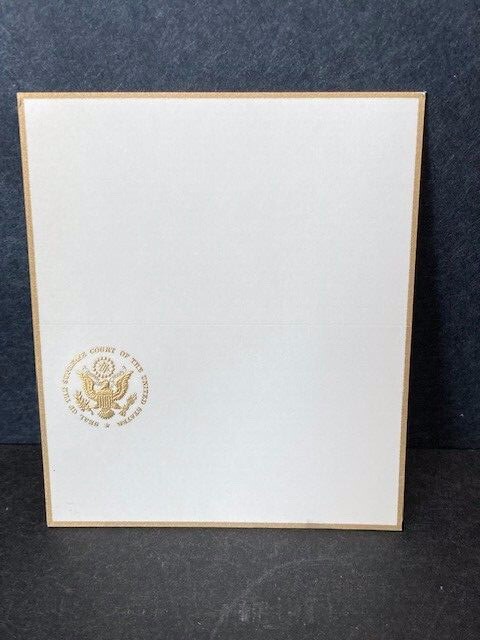 Unique Folding Place Card 4 by 3/38 Seal