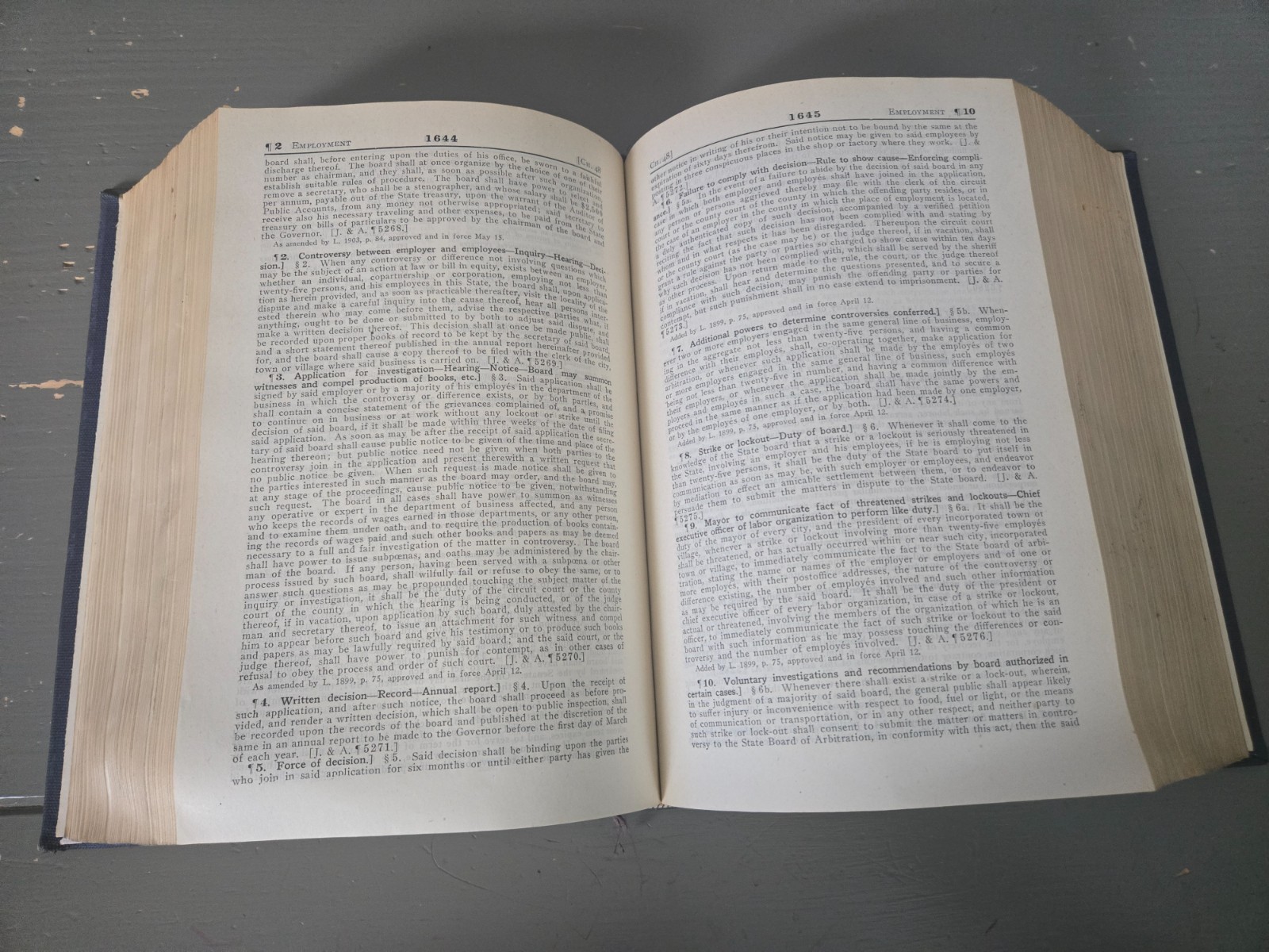 ILLINOIS REVISED STATUTES 1921 James Cahill «Keyed To Annotated Statutes» Law