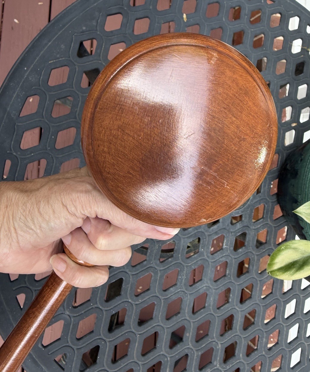 Vintage The Gavel Co Oversized Giant Gavel Solid Wood, Trophy Award, 2 Feet Long