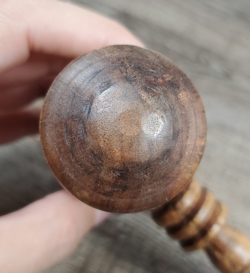 ☆Vintage☆ ~Wooden Gavel Courthouse Auctioneer Judge Kids Size 8″ Height~ ☆