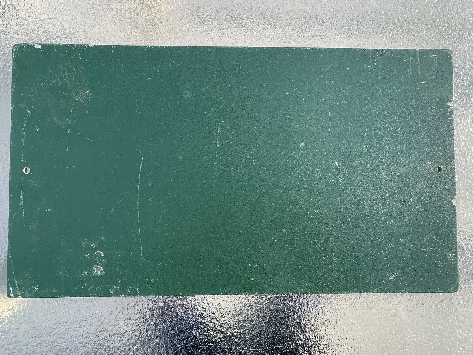 Vintage Green Metal Campbell Rory MacGregor ESQ Attorney Lawyer Wall Plaque Sign