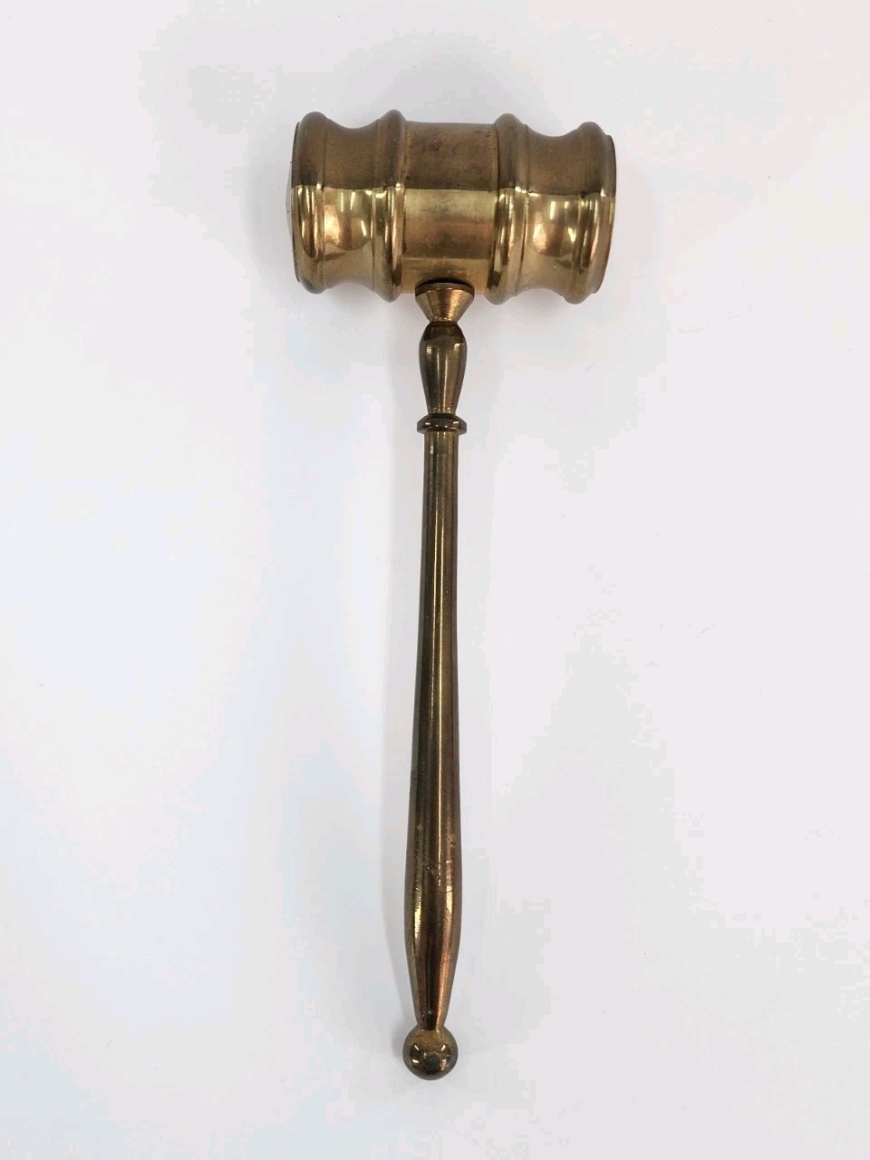 Vintage Brass Gavel Legal Collectible Lawyers & Legal Theme