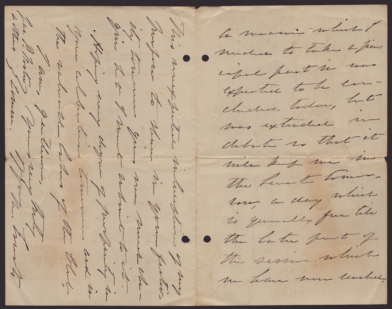 WILLIAM M. EVARTS – AUTOGRAPH LETTER SIGNED 02/11/1887