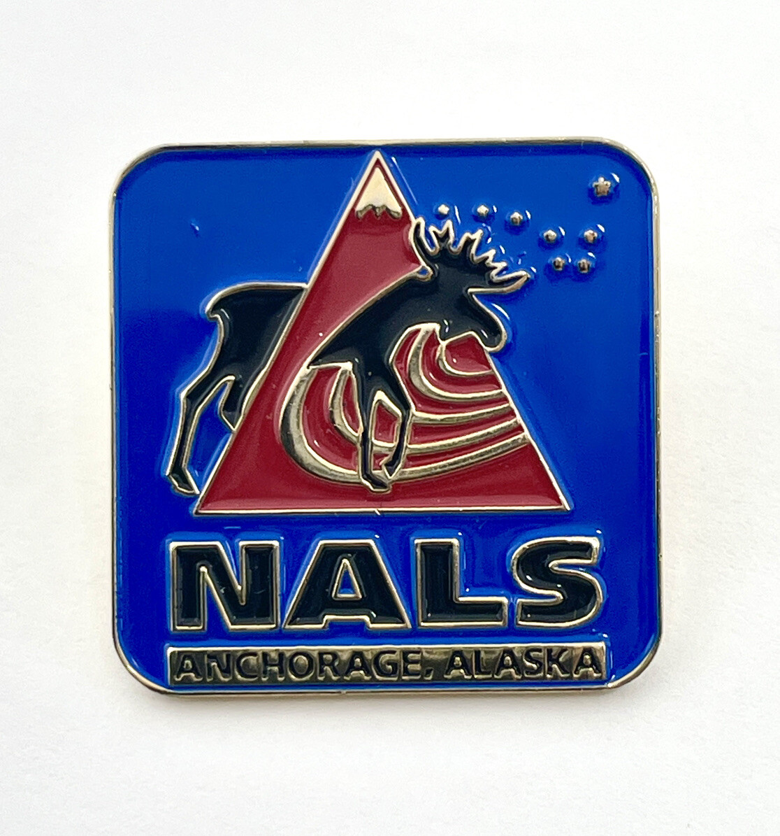 Vintage NALS Enamel Pin – National Association Of Legal Secretaries – Alaska
