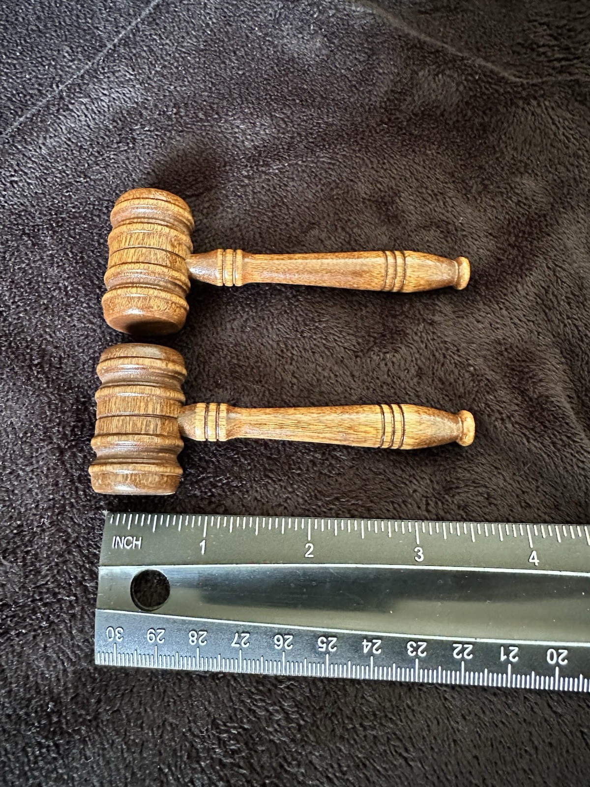 Vintage Small Wooden Gavels