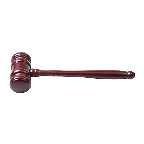 Handmade Wooden Gavel and Block Perfect for Judge, Lawyer, Auction Court,