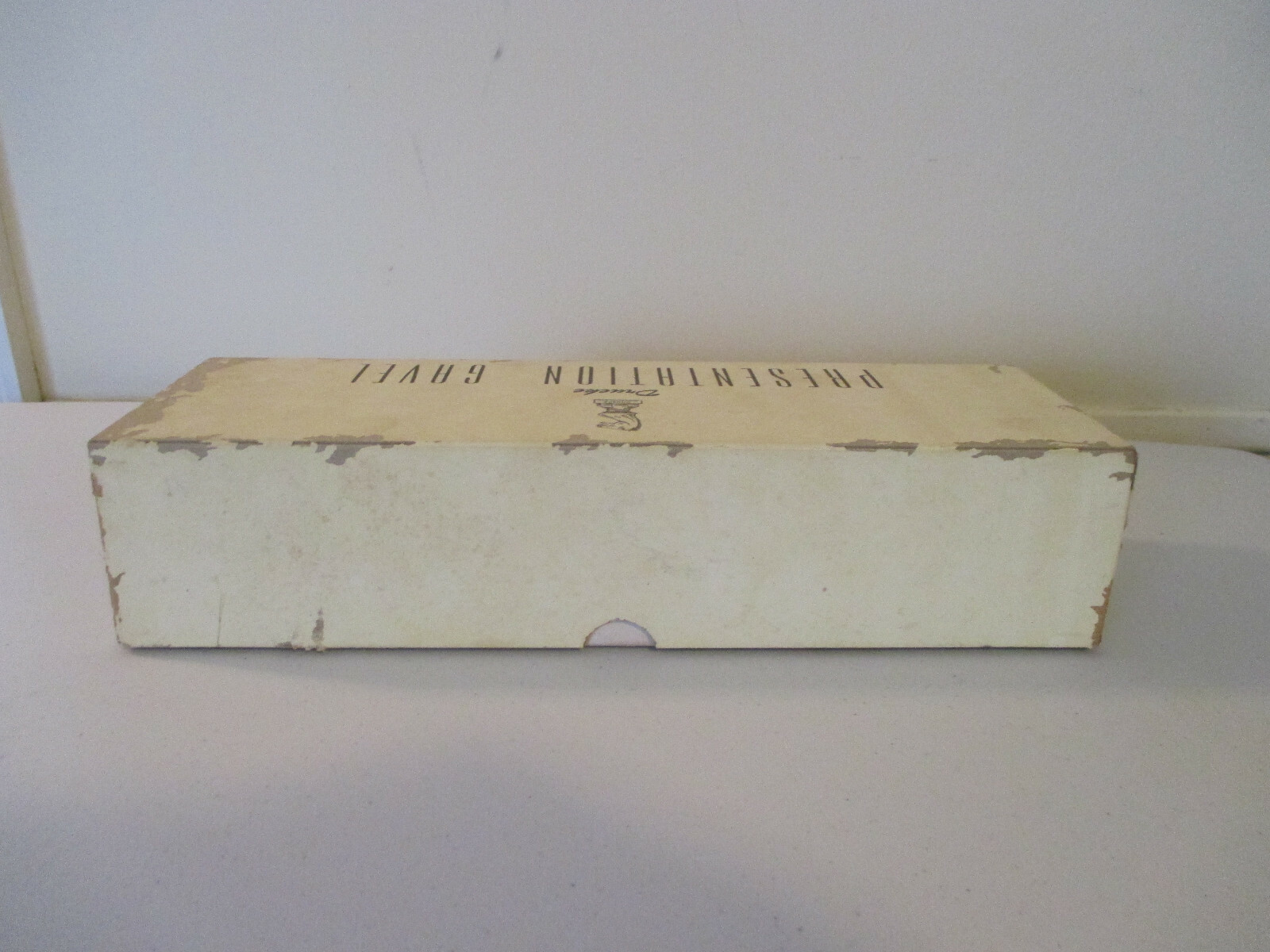 Vintage Drueke Presentation Gavel Judge Size Original Box Solid Walnut Unmarked