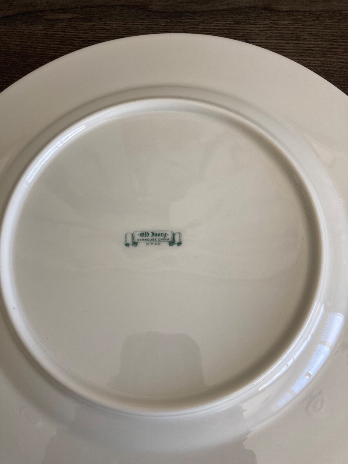 RARE Official China from US Supreme Court Private Dining Room Old Ivory Syracuse