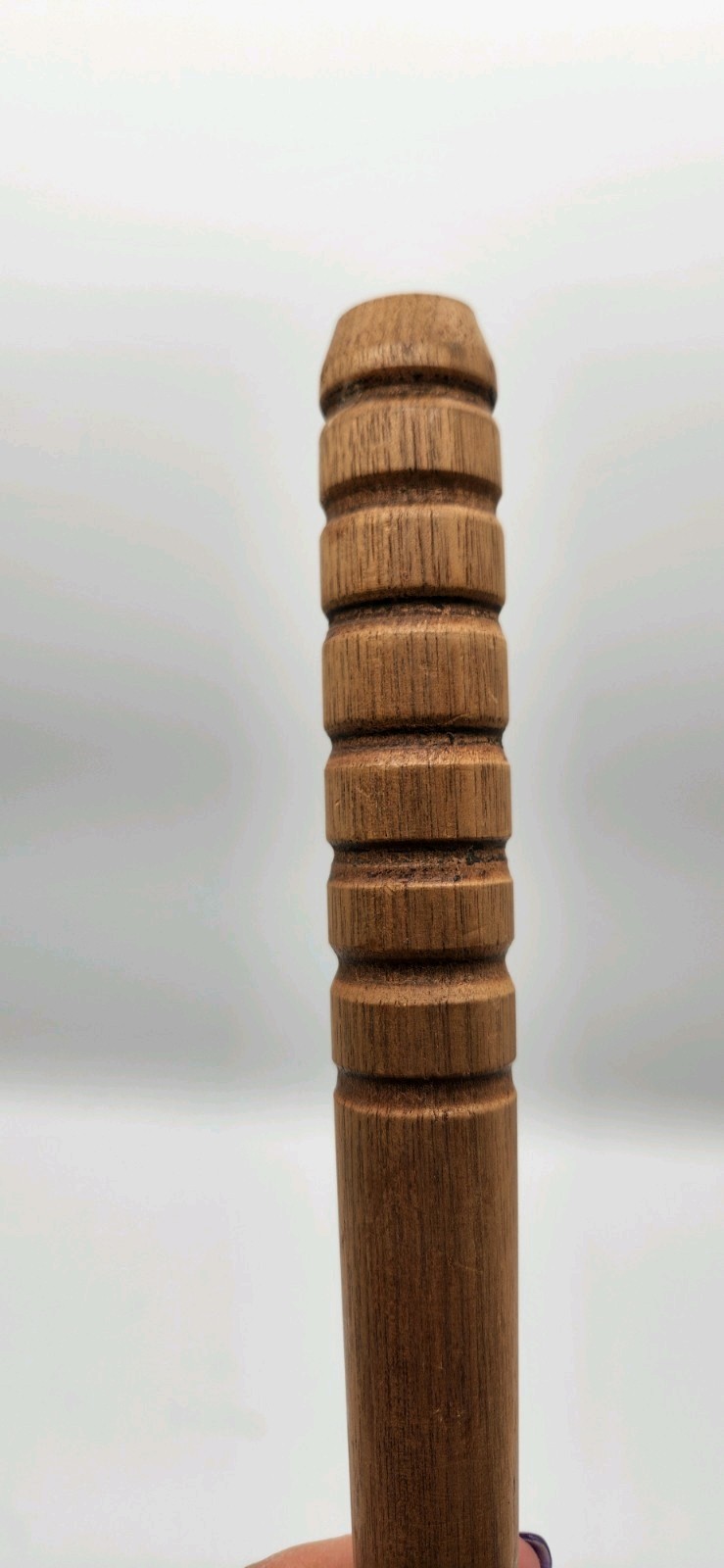 Turned 16” WOOD MALLET / GAVEL Vintage.