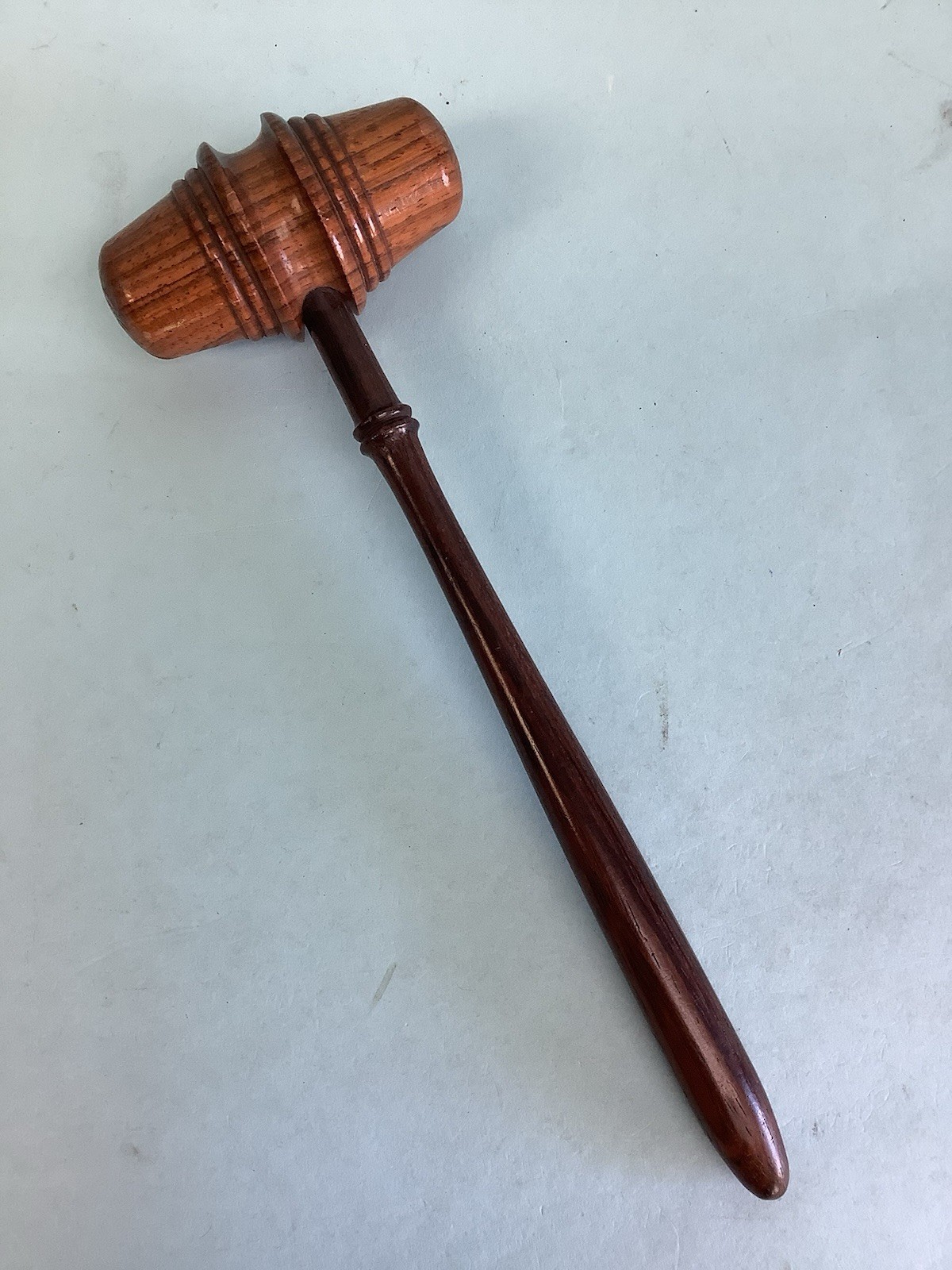 Vintage Wooden Judge’s Gavel 9 1/2”L