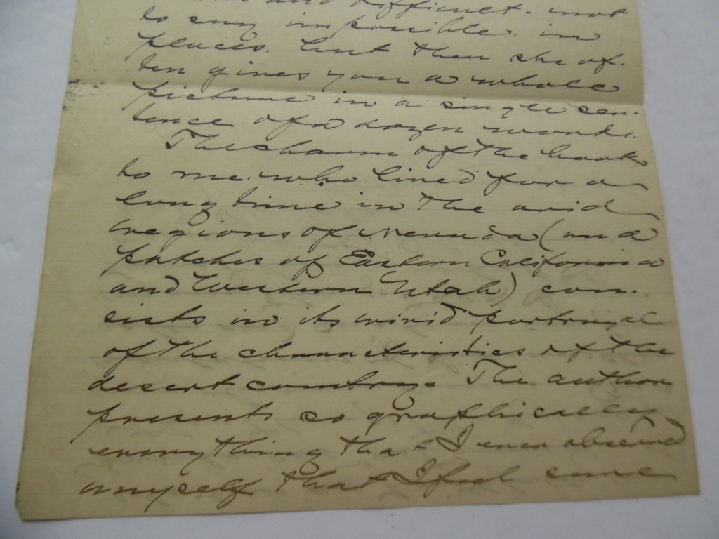 1907 William Henry Beatty Autograph Letter Signed Chief Justice California ALS
