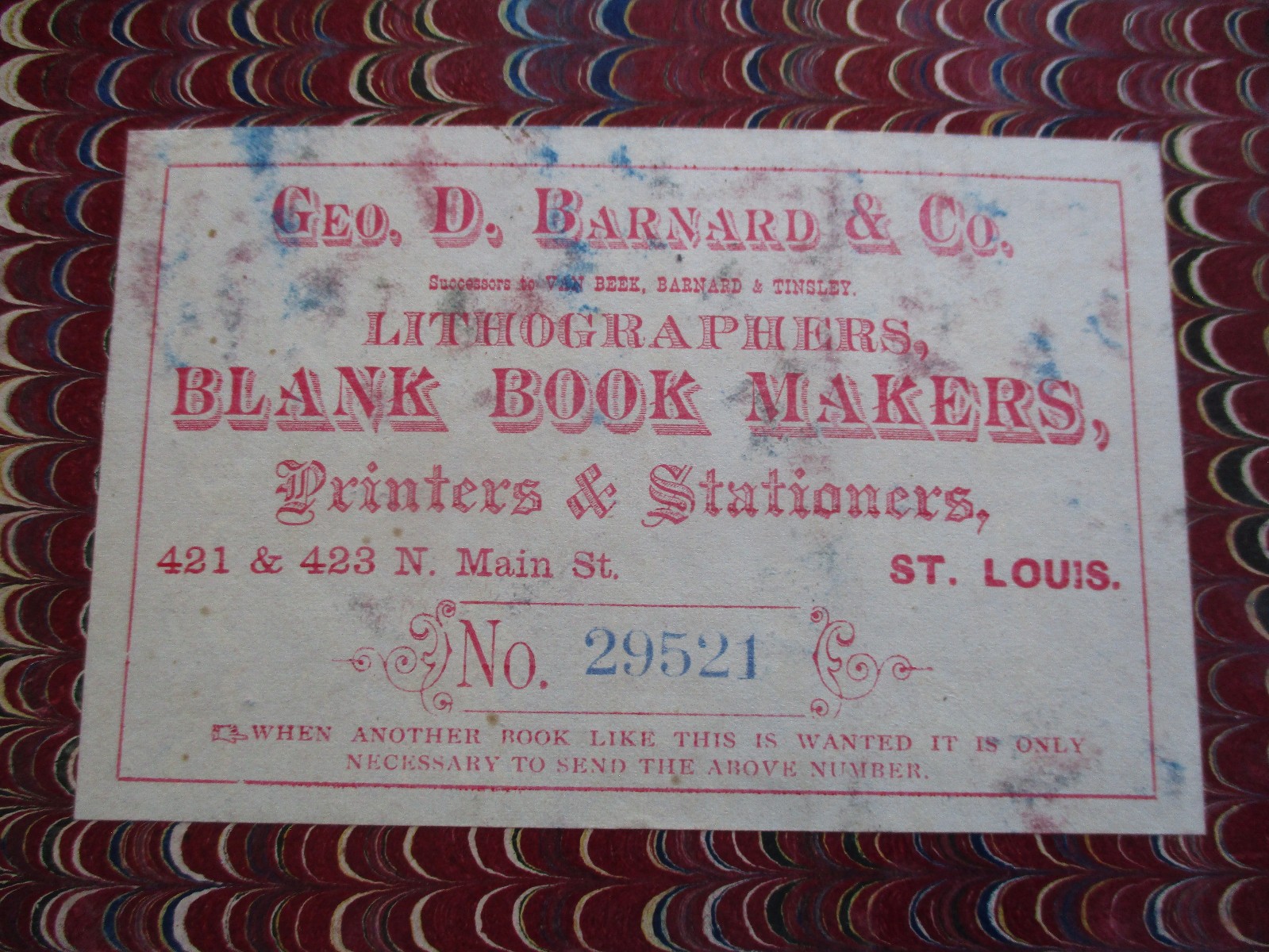 1879 Nodaway County Missouri Circuit Court Clerk’s Docket, large volume